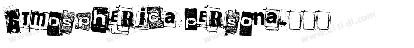 Atmospherica Persona字体转换